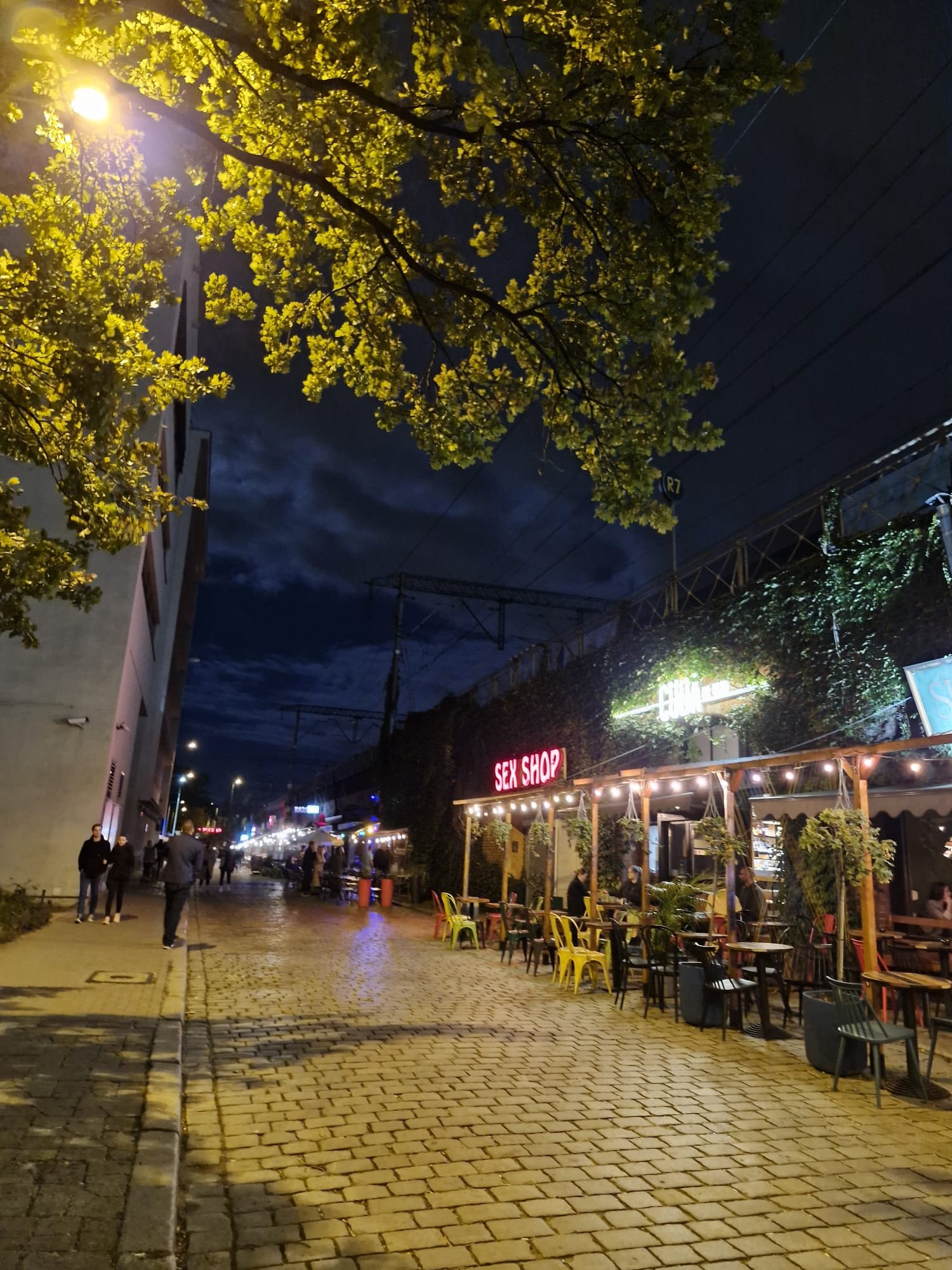 Boguslawskiego Street where you can find cheap bars and drinks for a few euros in Wroclaw